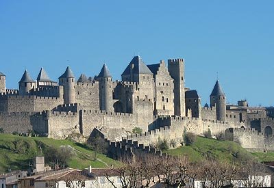 The ramparts of Carcassonne