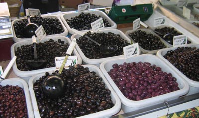 Olives on a Provence market