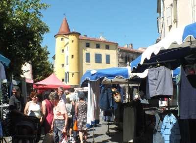 Market day in France
