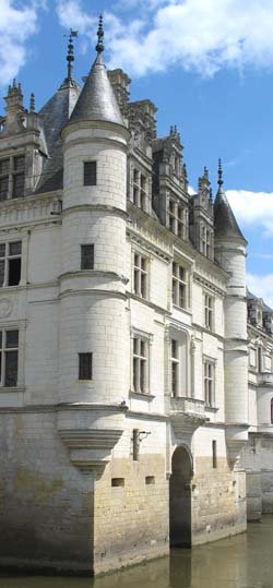Chateau de Chenonceaux in the Loire valley