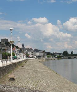 On the banks of the river Loire