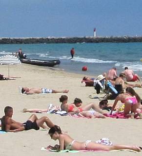 Languedoc beach