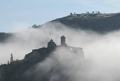 Autumn mists on a chilly morning