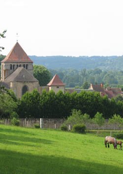 Ahun, Limousin - bucolic calm